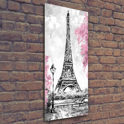 Tableau sur verre acrylique Tour Eiffel symbole de Paris