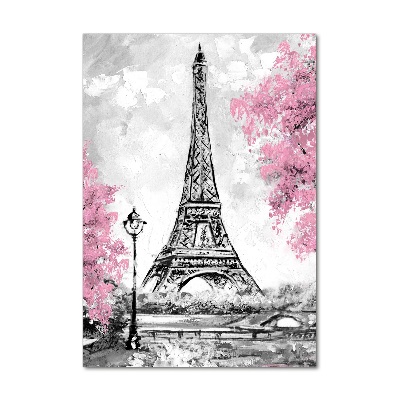 Tableau sur verre acrylique Tour Eiffel symbole de Paris