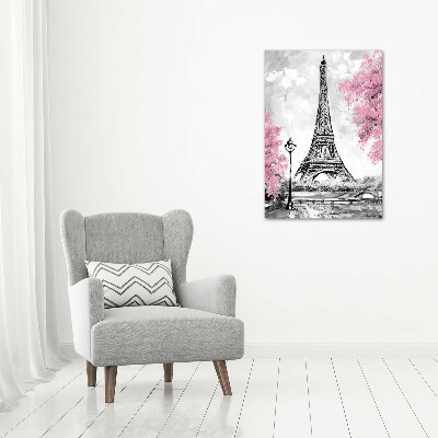 Tableau sur verre acrylique Tour Eiffel symbole de Paris