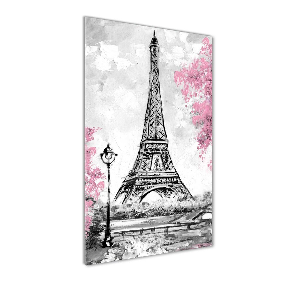 Tableau sur verre acrylique Tour Eiffel symbole de Paris