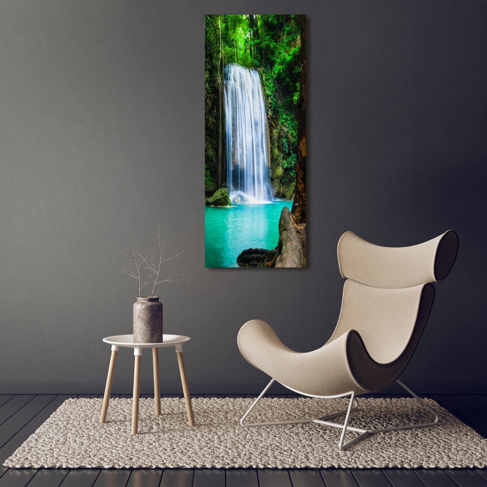 Tableau sur verre acrylique Cascade