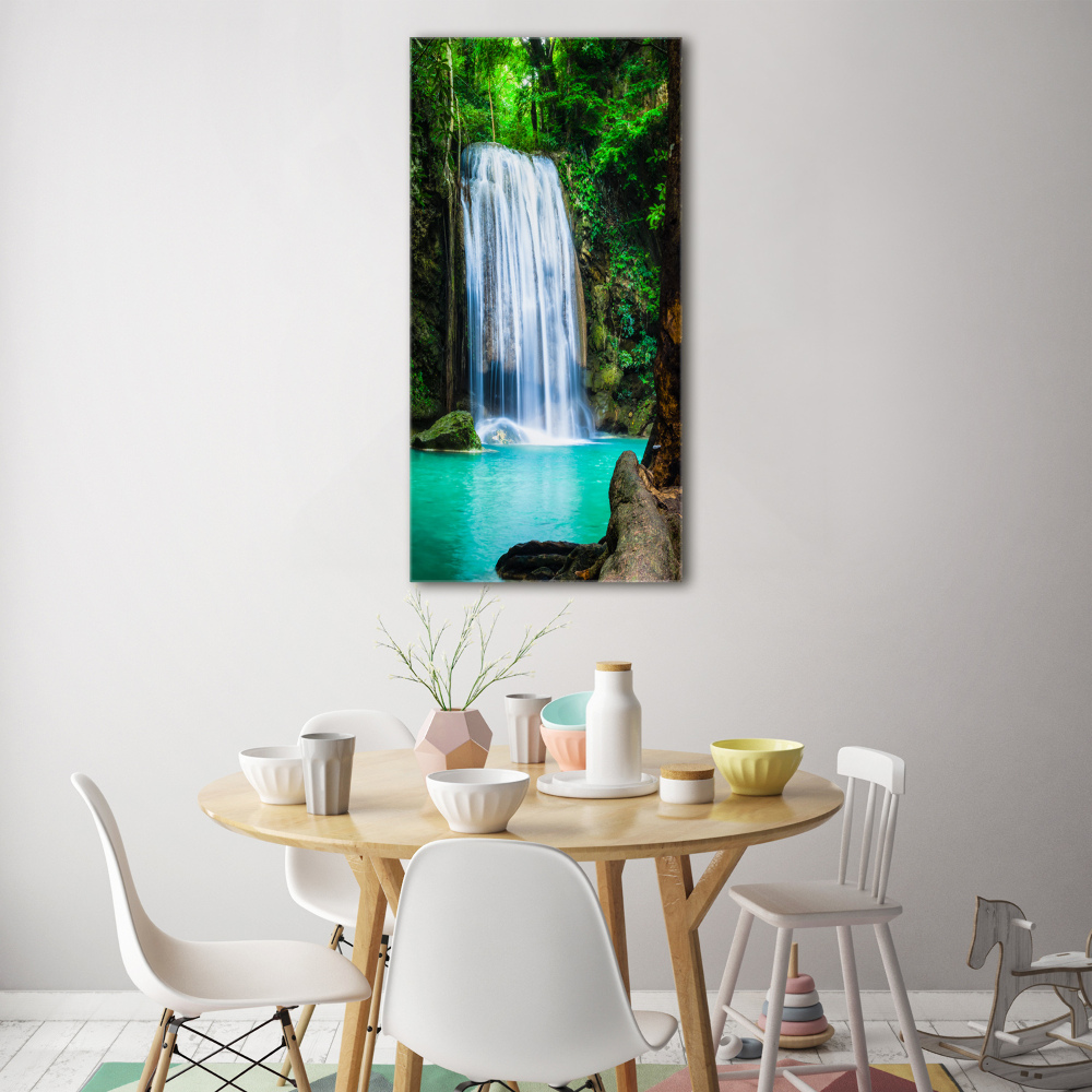 Tableau sur verre acrylique Cascade