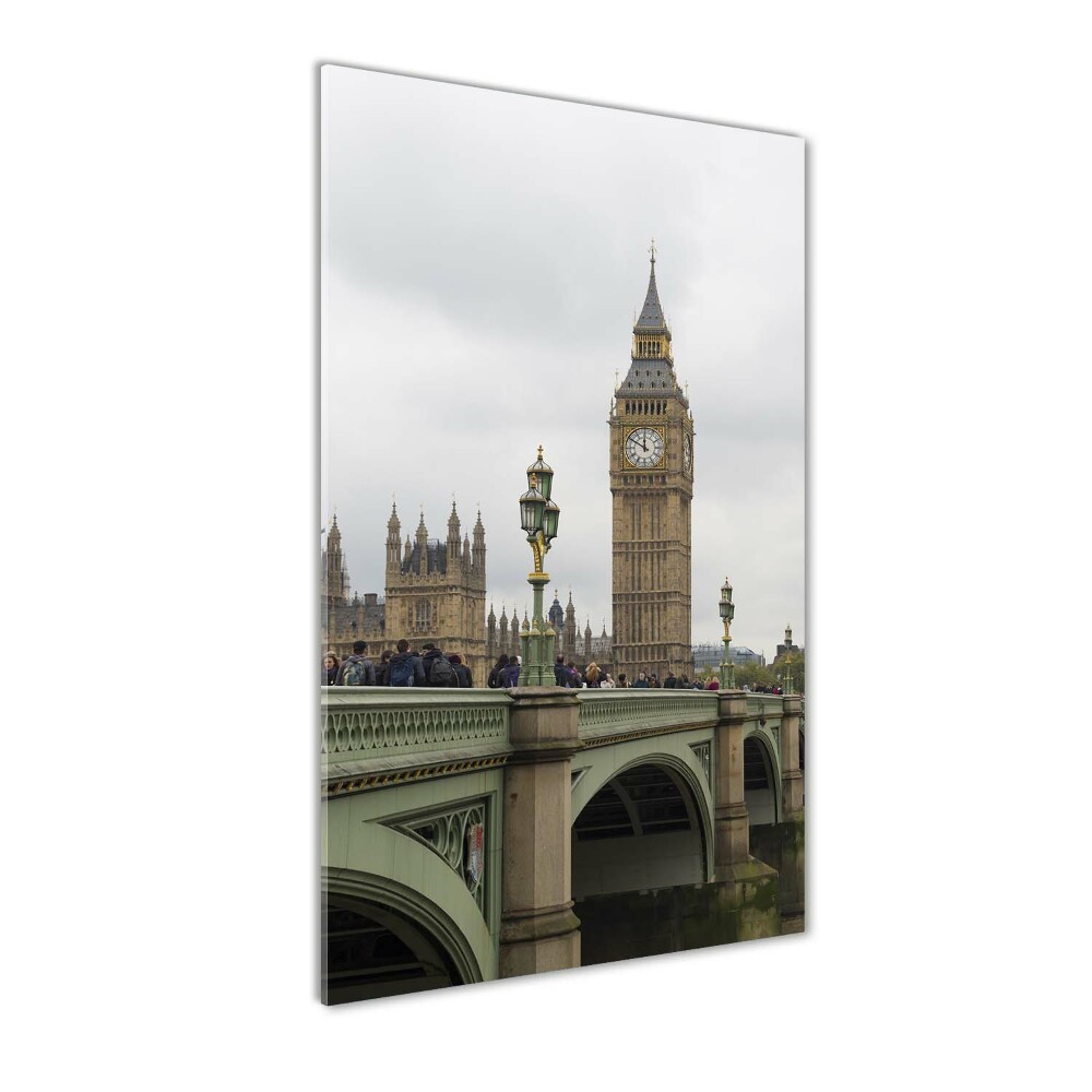 Tableau sur verre acrylique Big Ben Londres