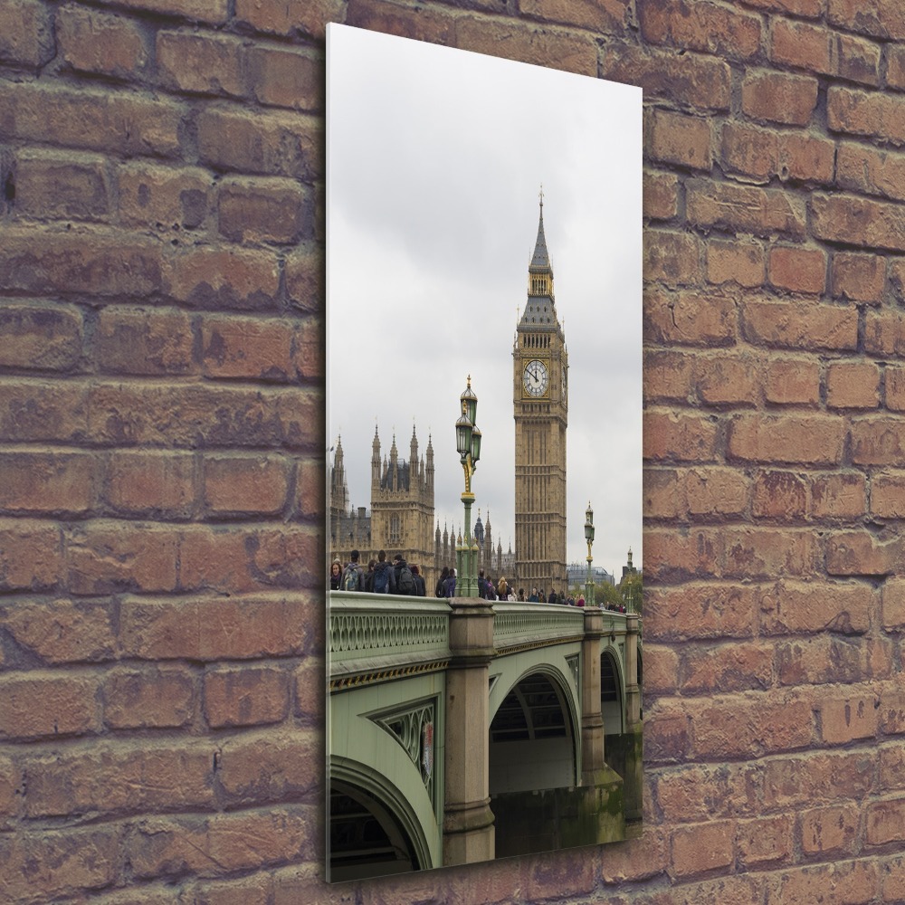 Tableau sur verre acrylique Big Ben Londres