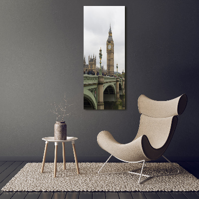 Tableau sur verre acrylique Big Ben Londres