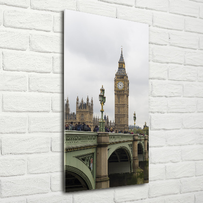 Tableau sur verre acrylique Big Ben Londres