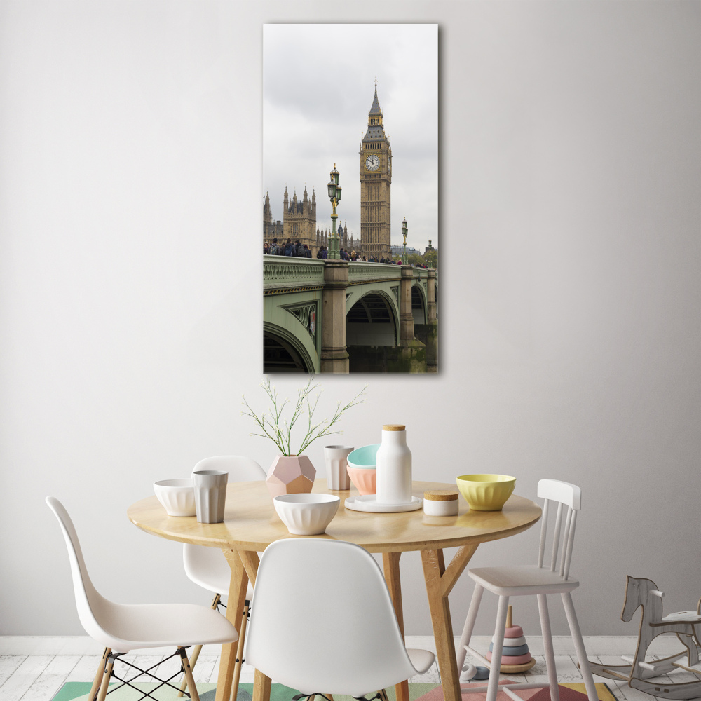 Tableau sur verre acrylique Big Ben Londres