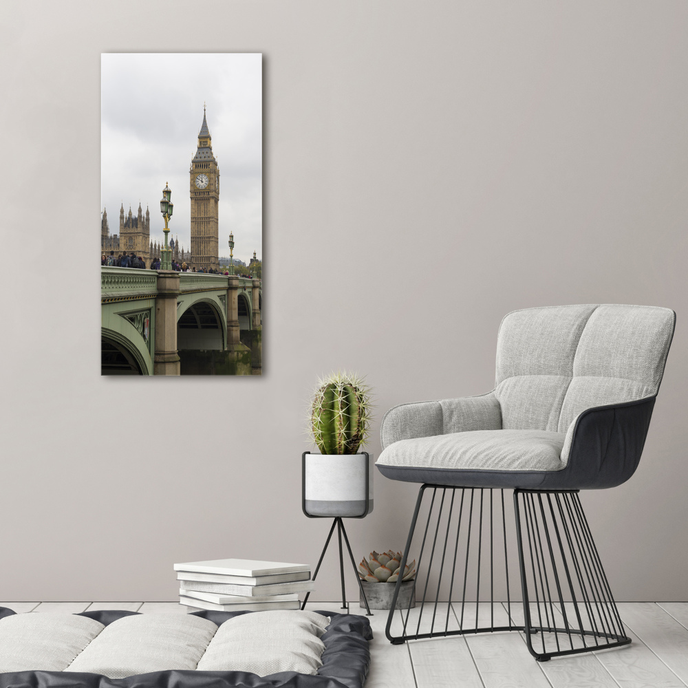 Tableau sur verre acrylique Big Ben Londres