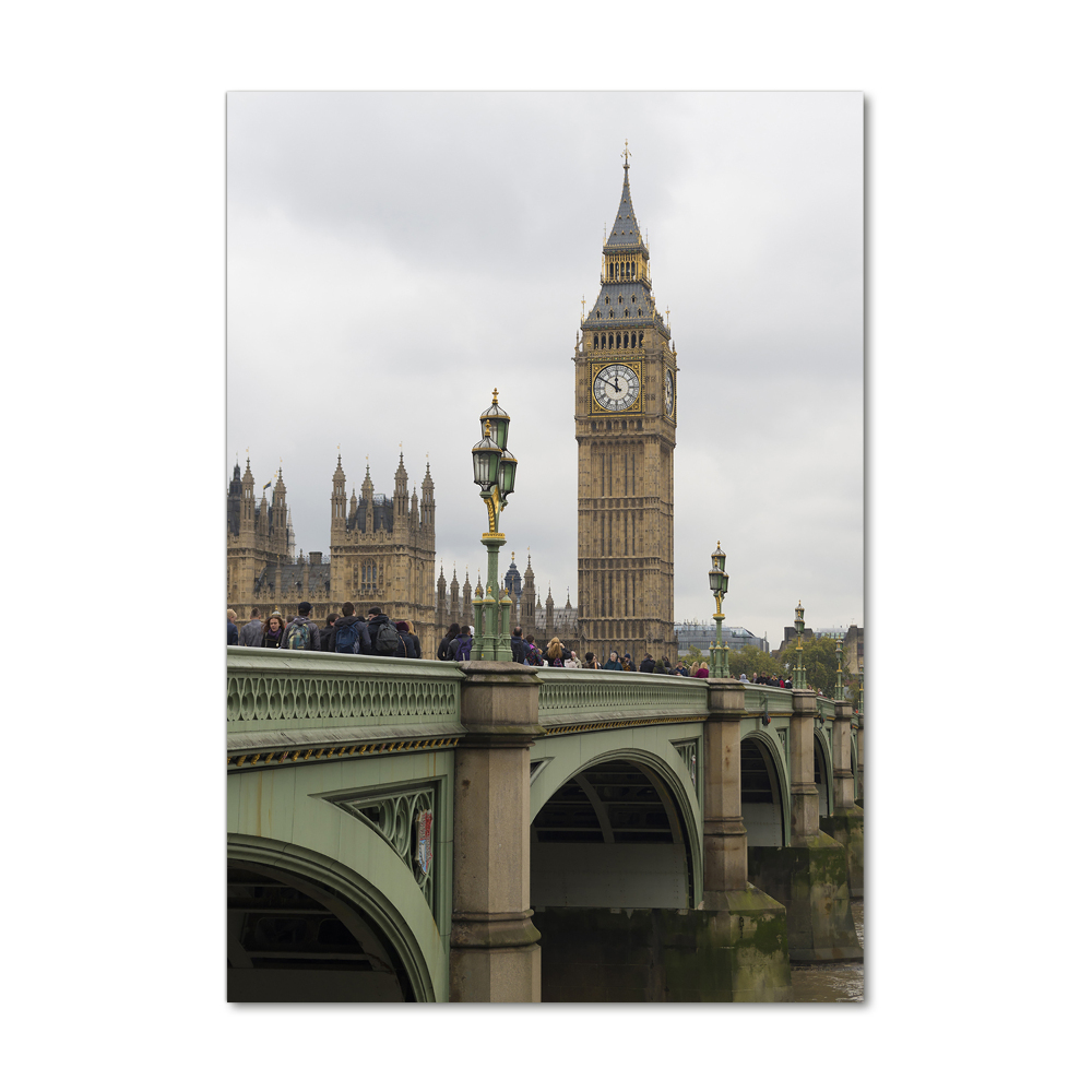 Tableau sur verre acrylique Big Ben Londres