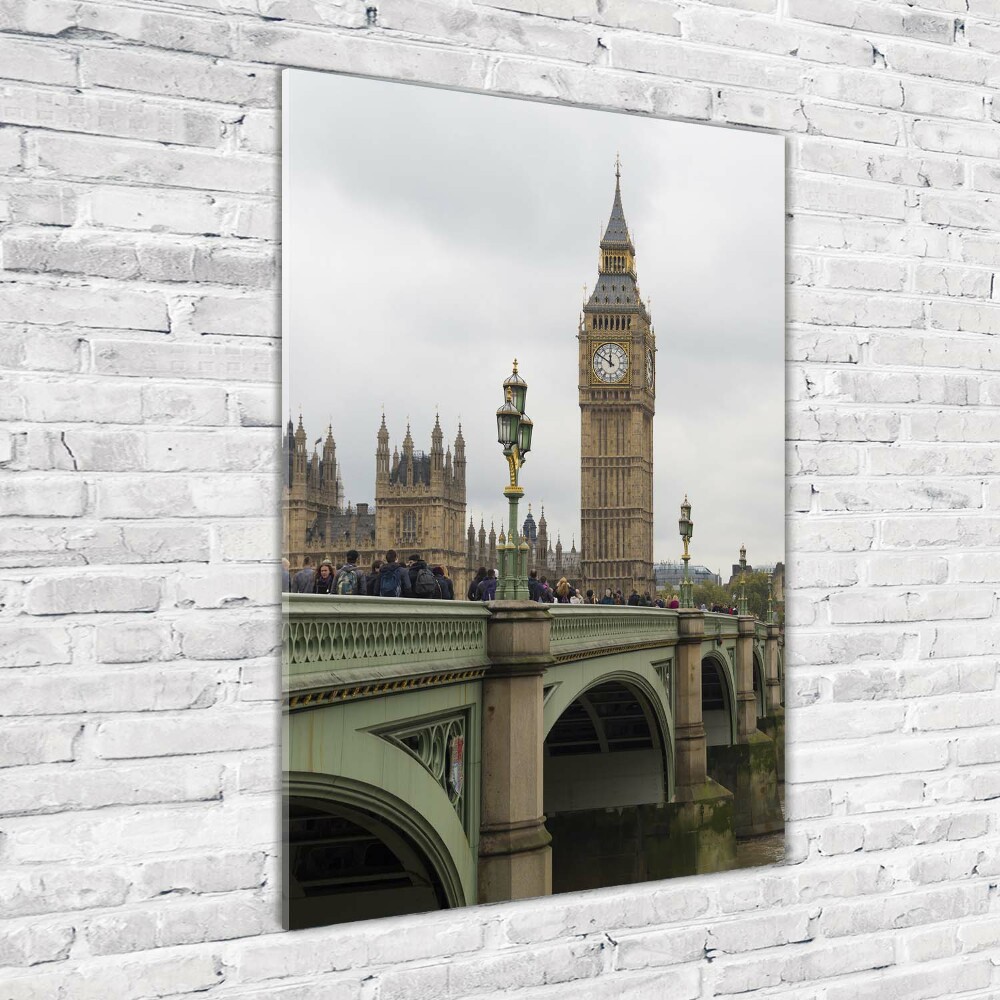 Tableau sur verre acrylique Big Ben Londres