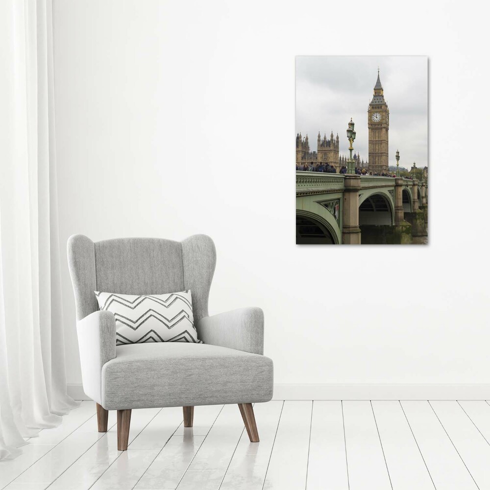 Tableau sur verre acrylique Big Ben Londres