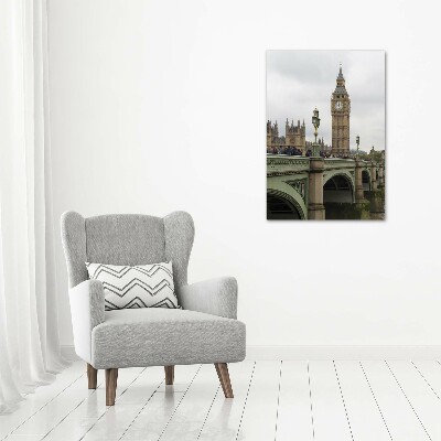 Tableau sur verre acrylique Big Ben Londres