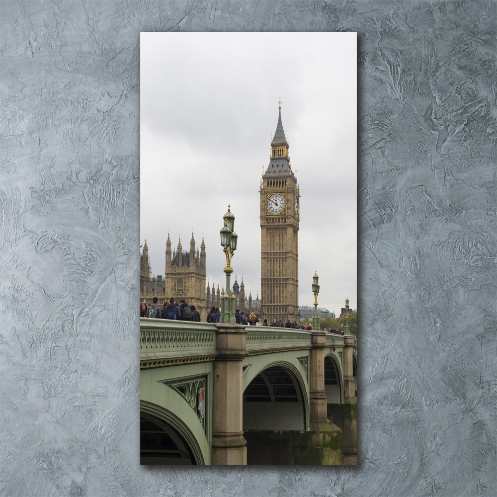 Tableau sur verre acrylique Big Ben Londres