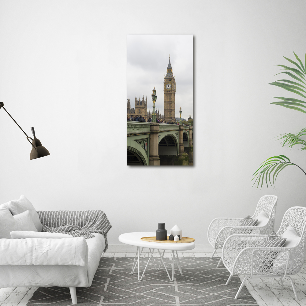 Tableau sur verre acrylique Big Ben Londres