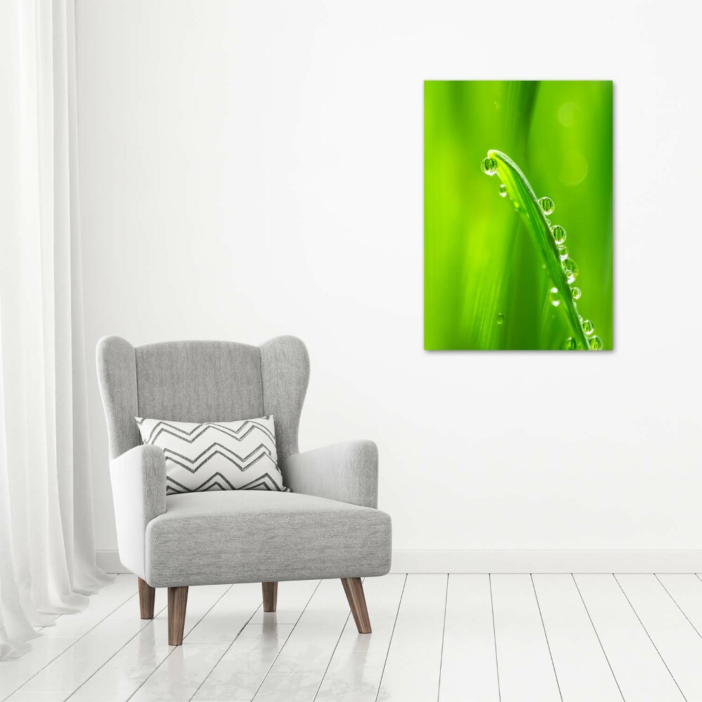 Tableau acrylique Tiges d'herbe