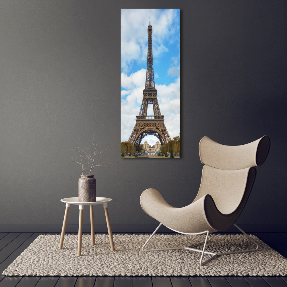 Tableau sur verre acrylique Tour Eiffel