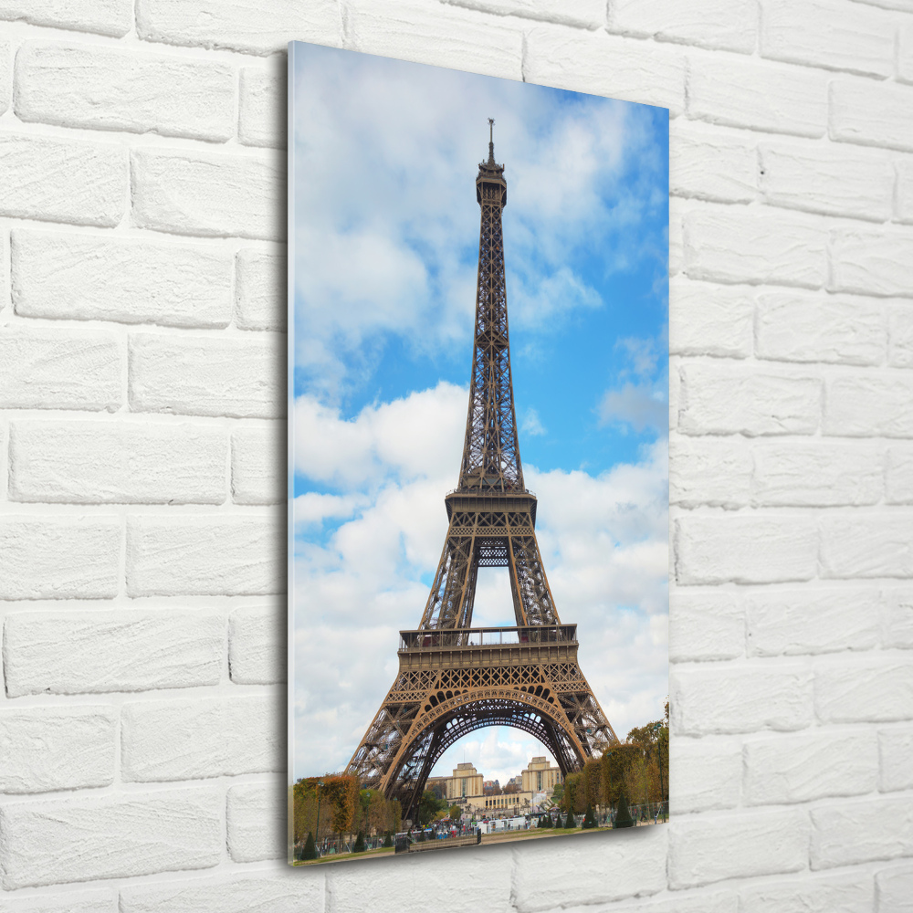 Tableau sur verre acrylique Tour Eiffel