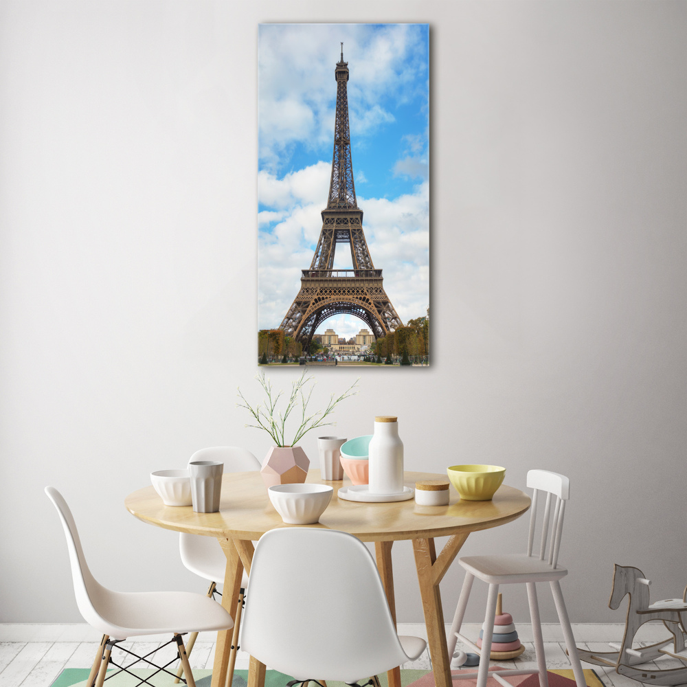 Tableau sur verre acrylique Tour Eiffel