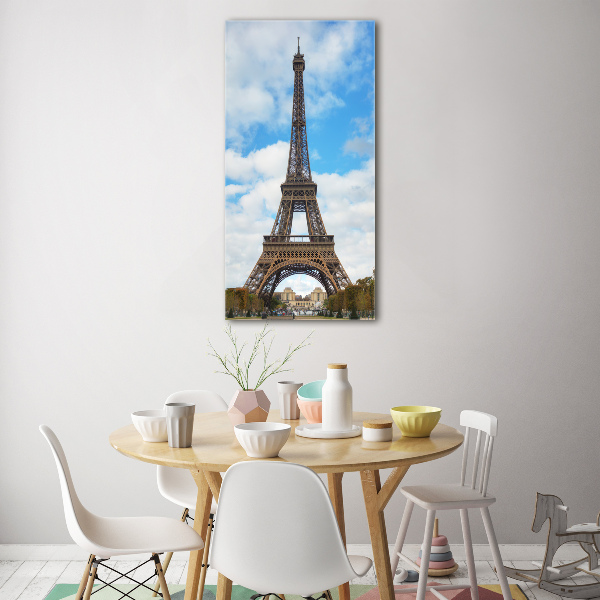 Tableau sur verre acrylique Tour Eiffel