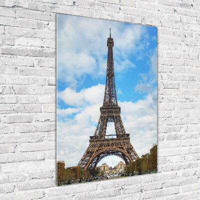 Tableau sur verre acrylique Tour Eiffel