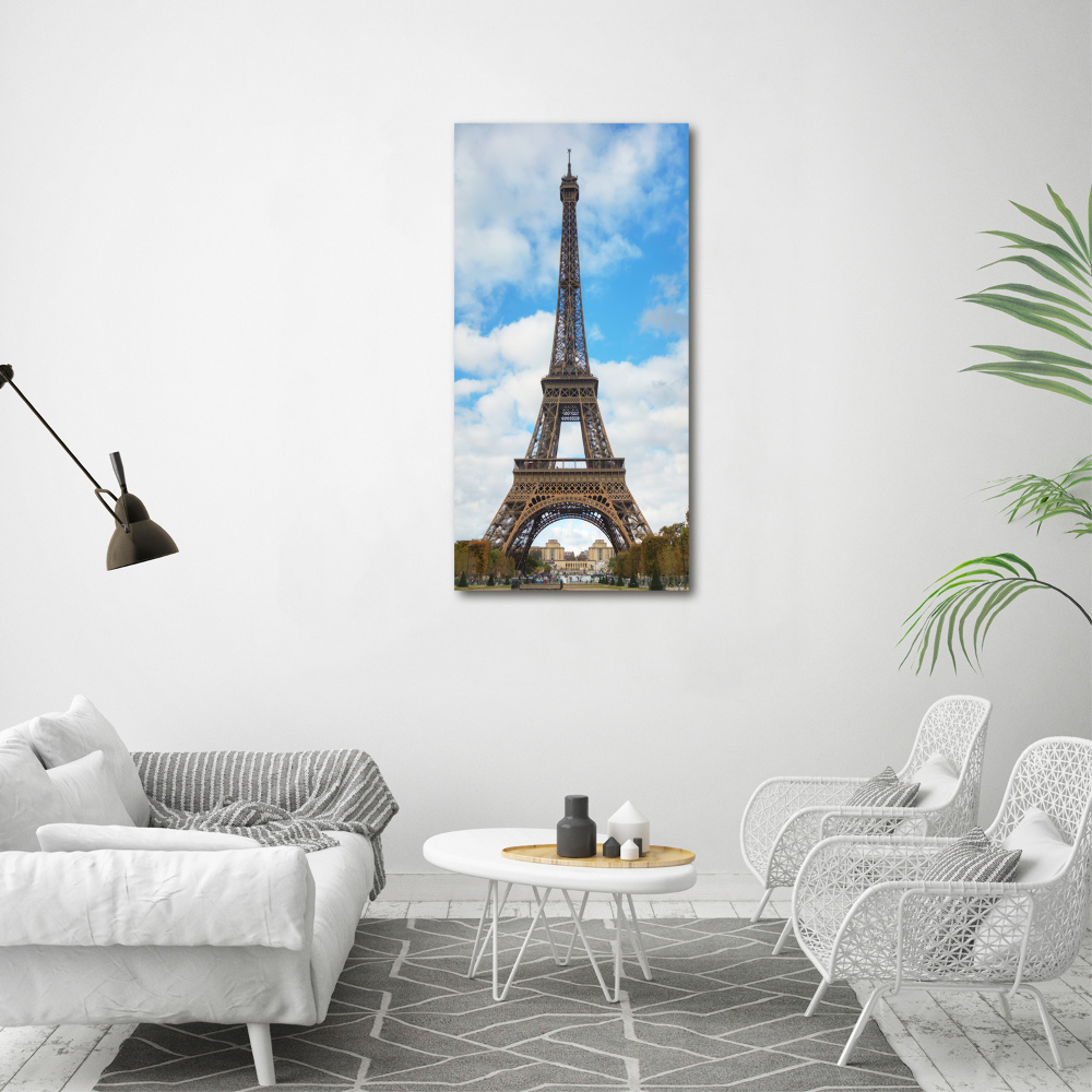 Tableau sur verre acrylique Tour Eiffel