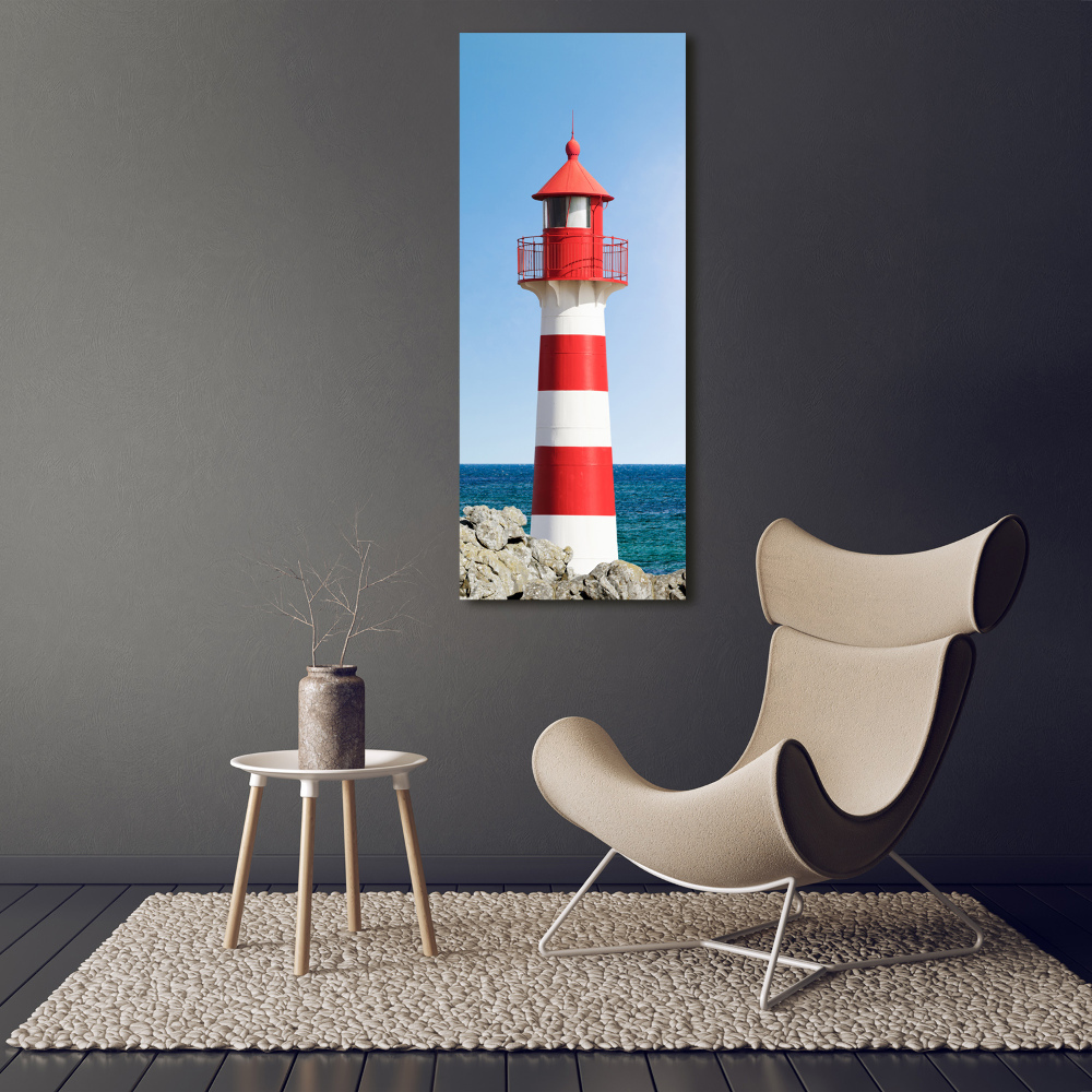 Tableau sur verre acrylique Phare