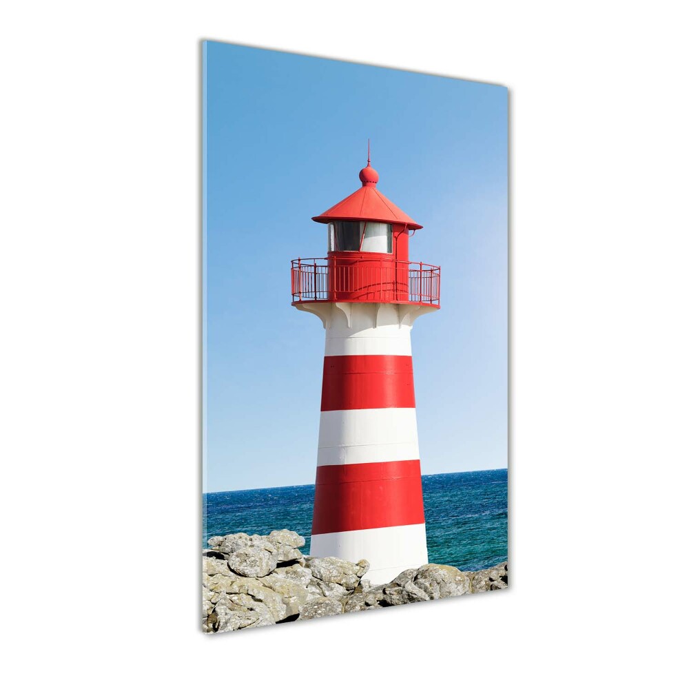 Tableau sur verre acrylique Phare