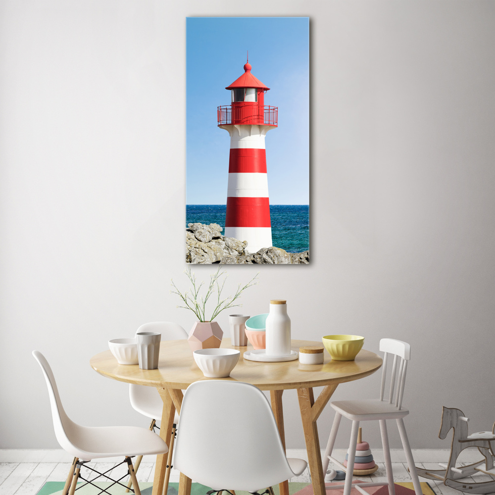 Tableau sur verre acrylique Phare