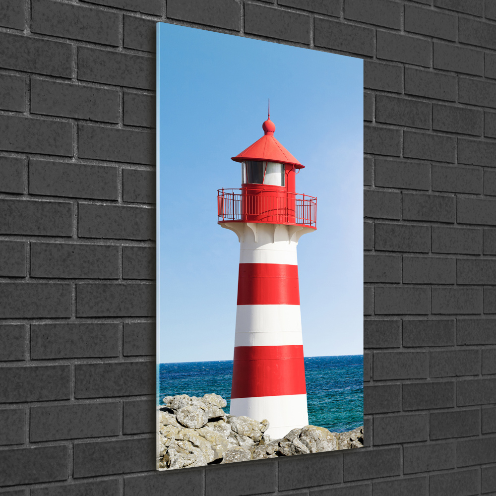 Tableau sur verre acrylique Phare