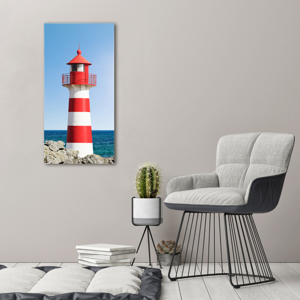 Tableau sur verre acrylique Phare