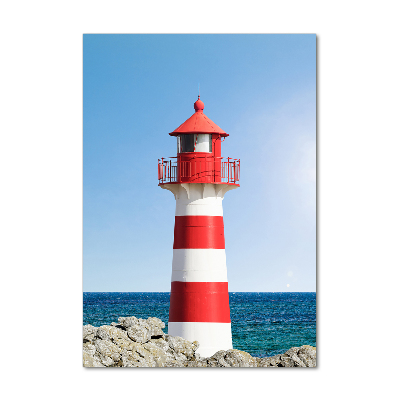 Tableau sur verre acrylique Phare