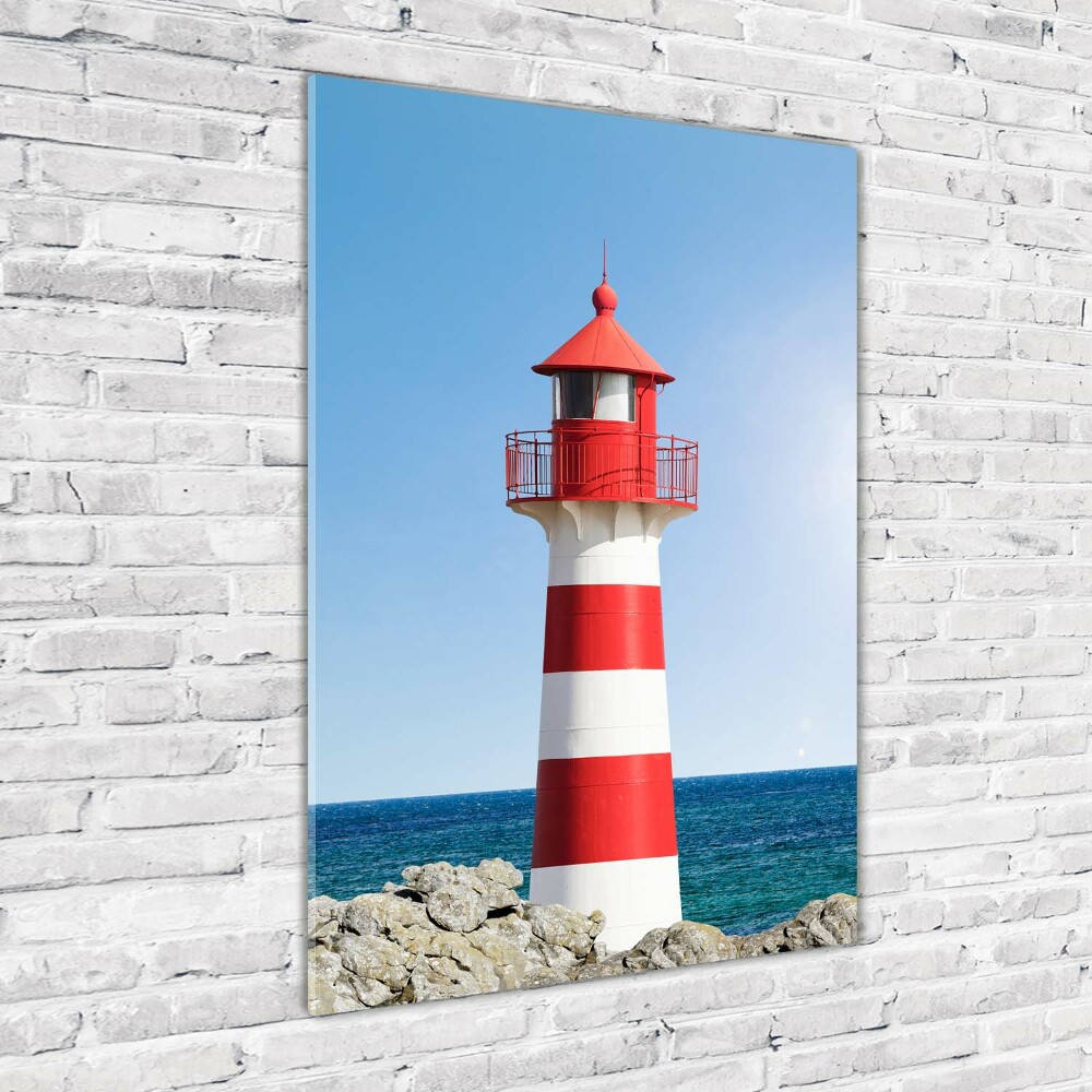 Tableau sur verre acrylique Phare