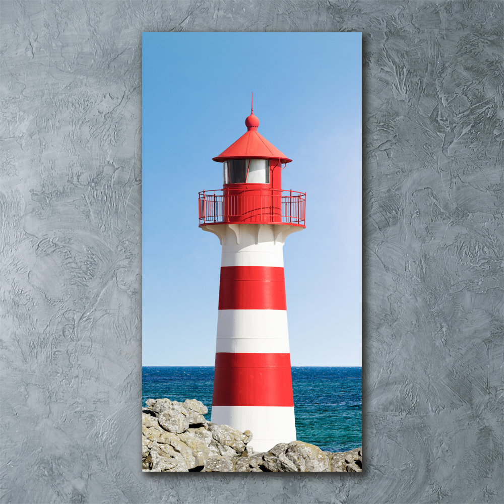 Tableau sur verre acrylique Phare