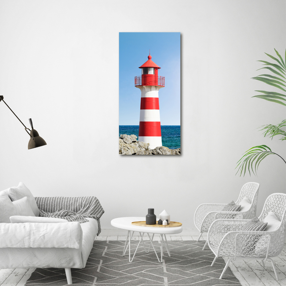 Tableau sur verre acrylique Phare