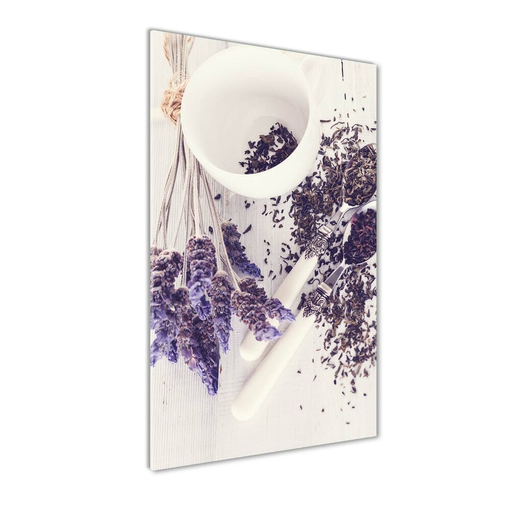 Tableau acrylique Infusion de lavande