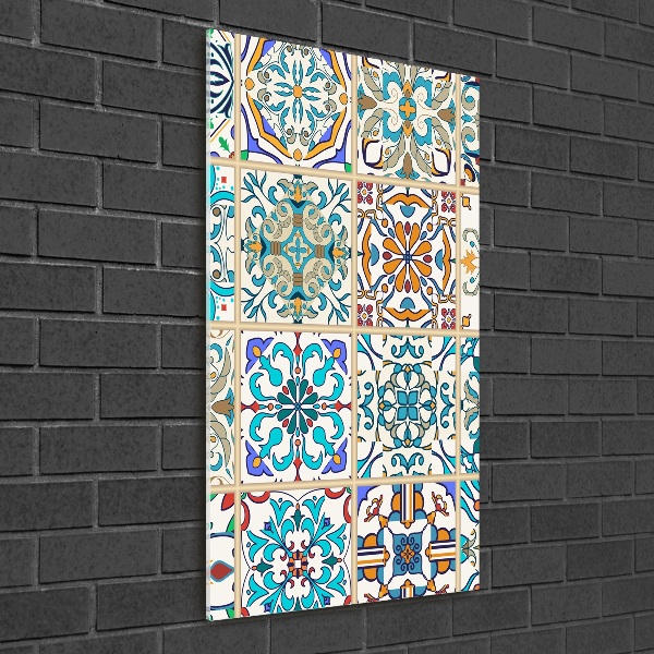 Tableau verre acrylique Carreaux de céramique