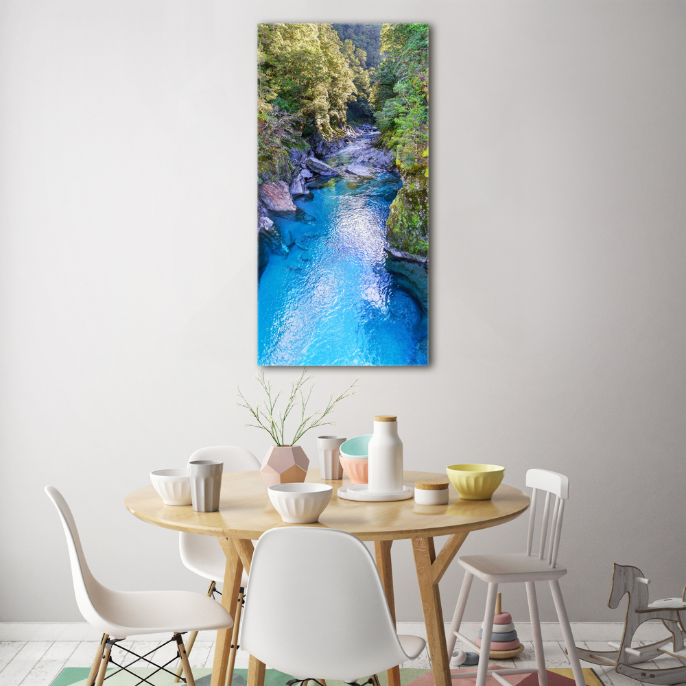 Tableau en acrylique Rivière dans la forêt