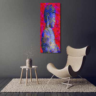 Tableau verre acrylique Abstraction bouddha