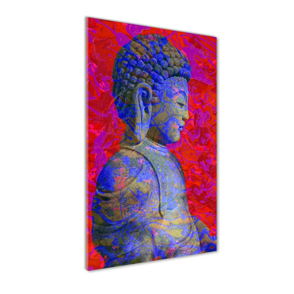 Tableau verre acrylique Abstraction bouddha