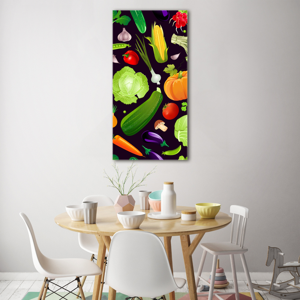 Acrylique tableau Légumes