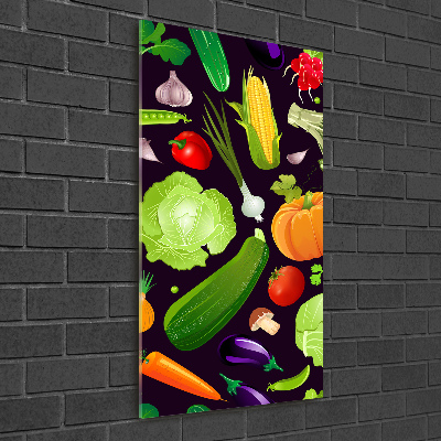 Acrylique tableau Légumes