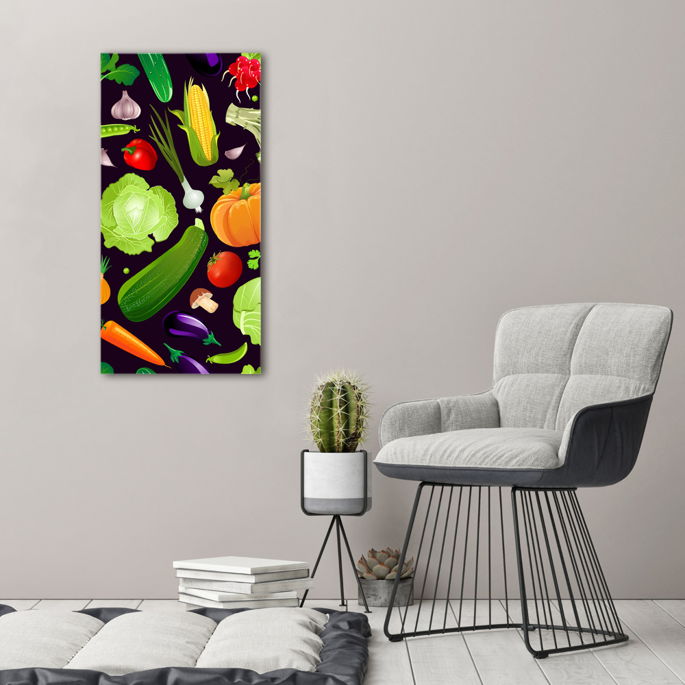 Acrylique tableau Légumes