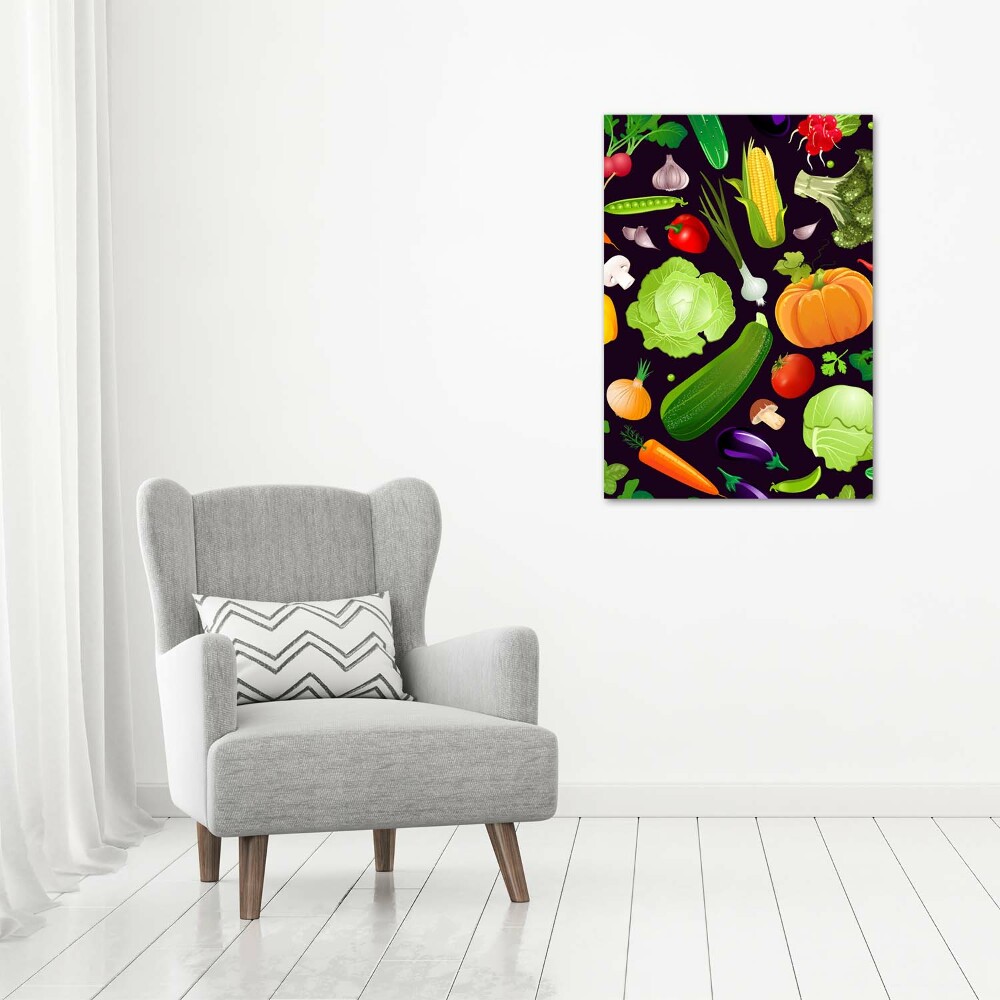 Acrylique tableau Légumes