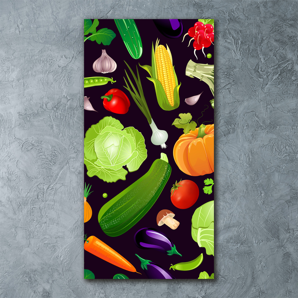 Acrylique tableau Légumes