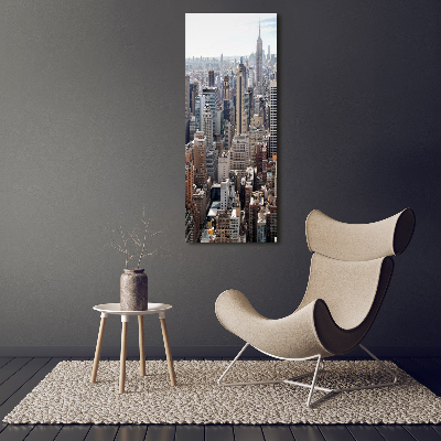 Tableau sur verre acrylique New York City