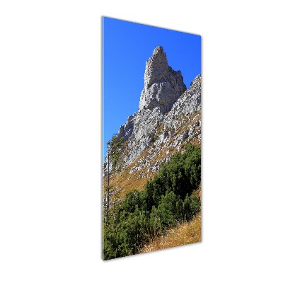 Tableau sur verre acrylique Petites montagnes de Giewont Tatry