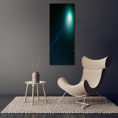 Tableau sur verre acrylique Galaxie