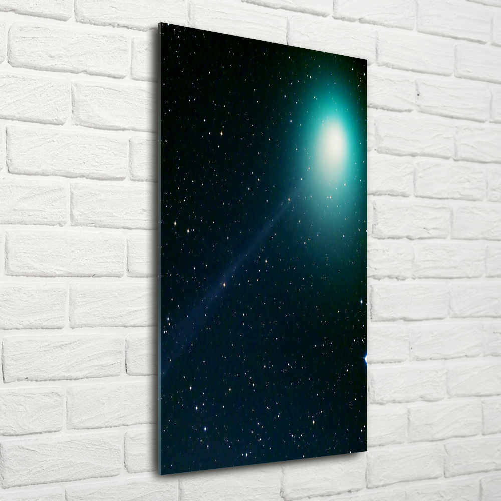 Tableau sur verre acrylique Galaxie