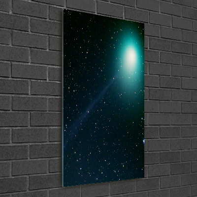 Tableau sur verre acrylique Galaxie