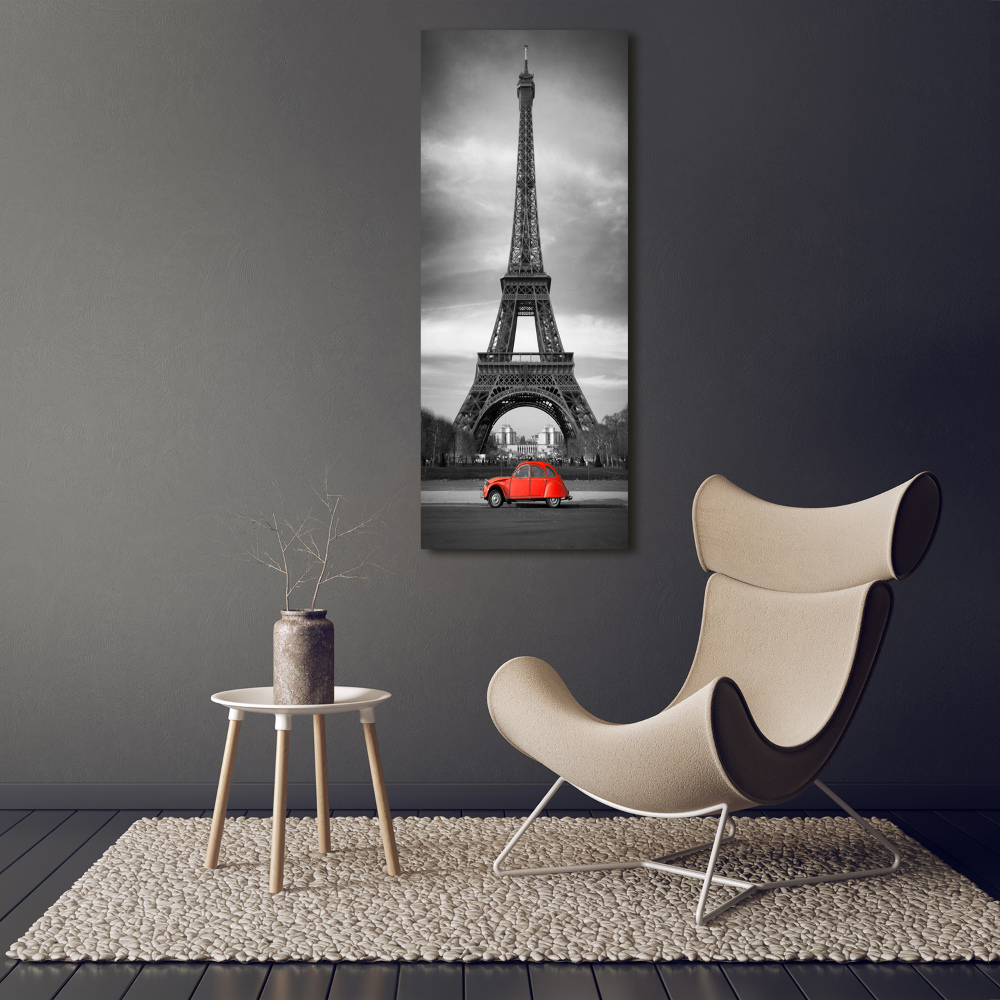 Tableau sur verre acrylique Tour Eiffel Paris